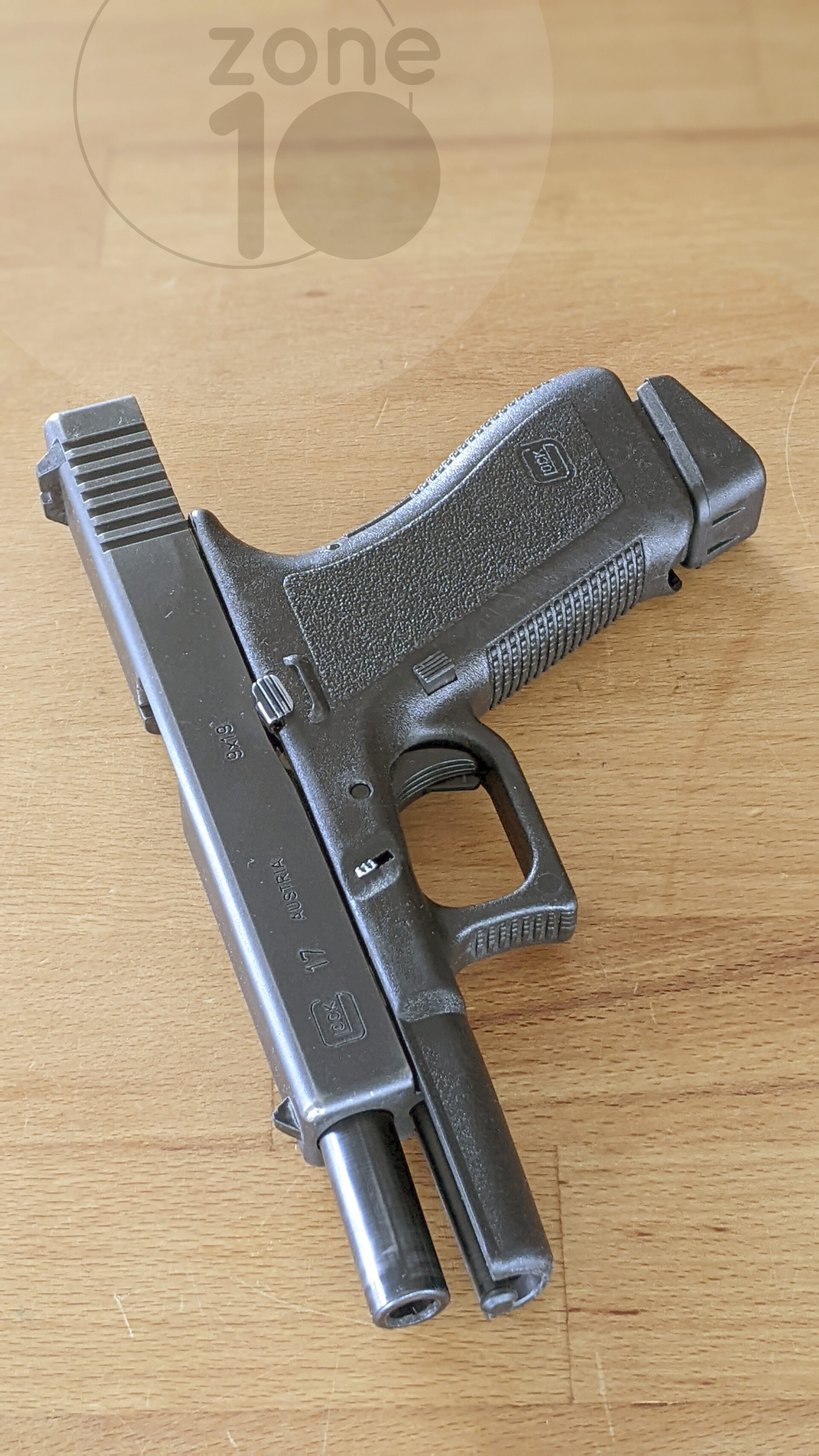 Pistolet à gaz glock 17 GP1799 T2 noir/tan/plata - Autres Marques